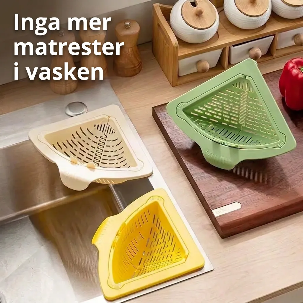 Matfällan™ — Inga mer matrester i vasken