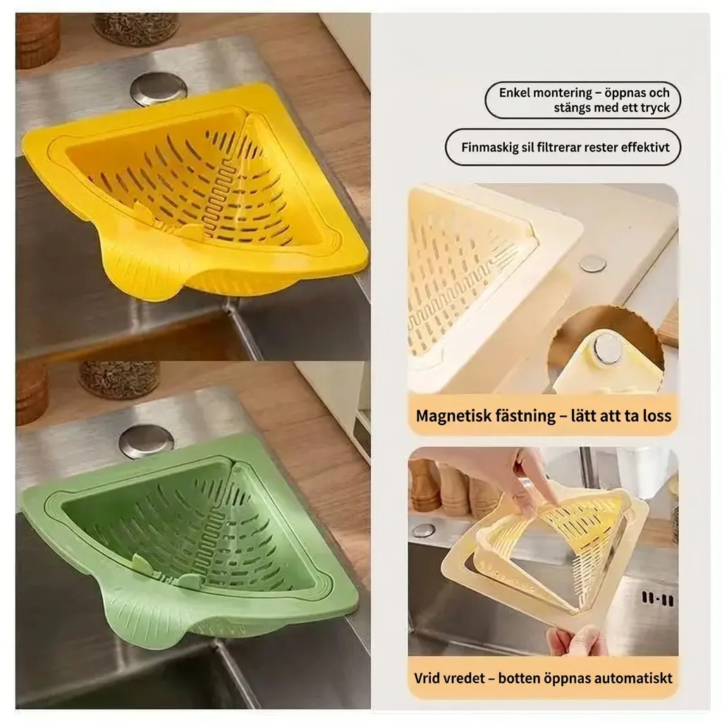 Matfällan™ — Inga mer matrester i vasken